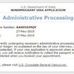 Административная проверка на визу США - как проходит и что нужно учесть
