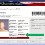 Что такое номер подтверждения DS-160