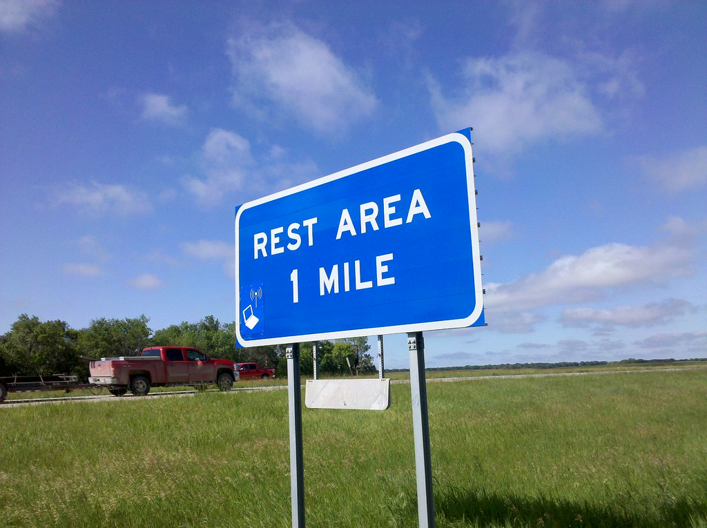 Rest area в США