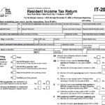 Форма IT-201 в Нью-Йорке