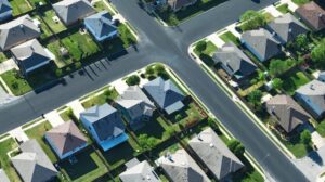 Пригород или городской центр США