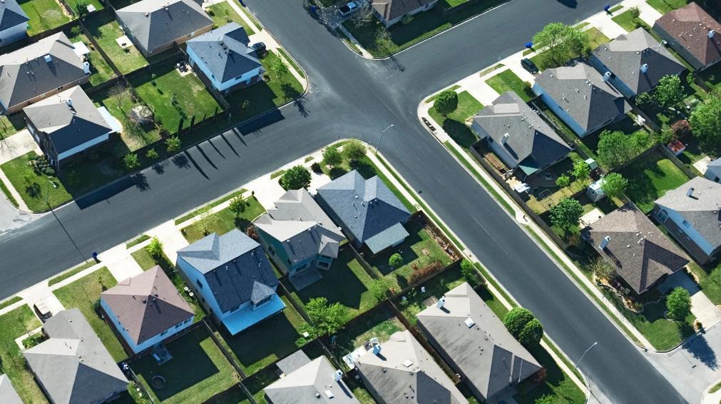 Пригород или городской центр США