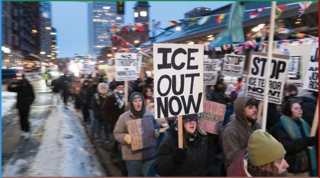 Белый дом пытается сбалансировать жесткую иммиграционную политику и растущее напряжение в Миннесоте