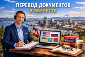 Перевод документов в Эверетте Вашингтон (Everett Washington), Сертифицированный перевод для USCIS