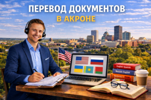 Перевод документов в Акроне Огайо (Akron Ohio), Сертифицированный перевод для USCIS