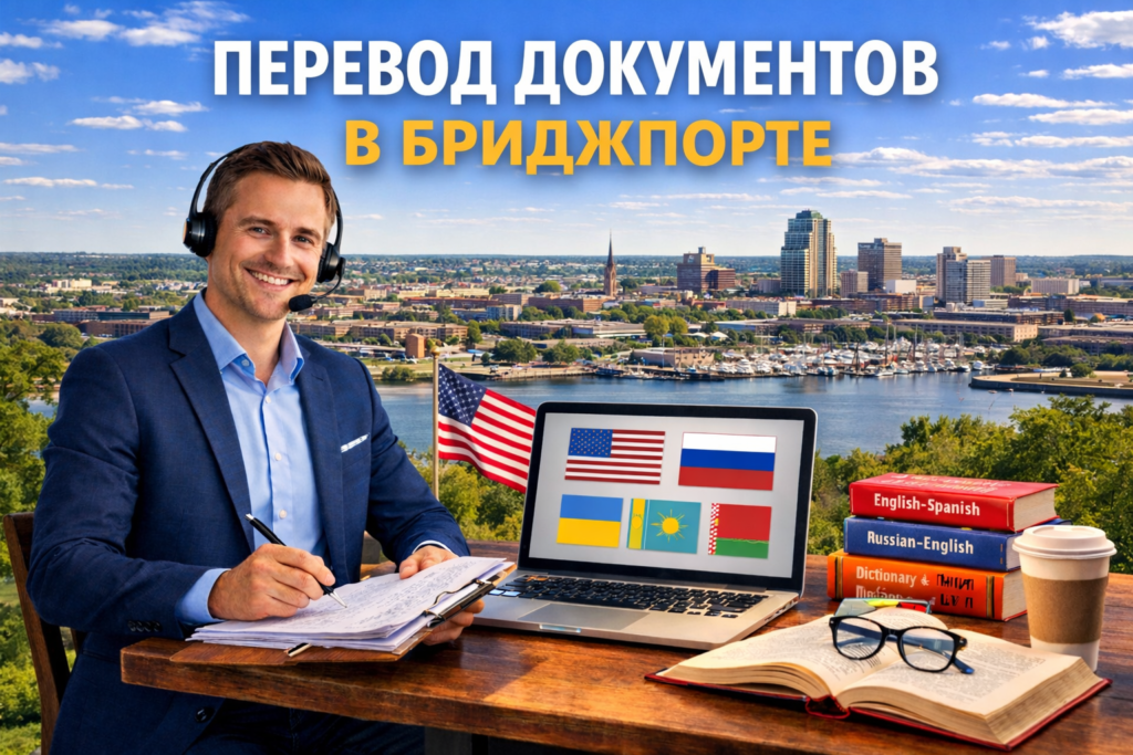 Перевод документов в Бриджпорте Коннектикут (Bridgeport Connecticut), Сертифицированный перевод для USCIS
