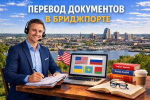 Перевод документов в Бриджпорте Коннектикут (Bridgeport Connecticut), Сертифицированный перевод для USCIS