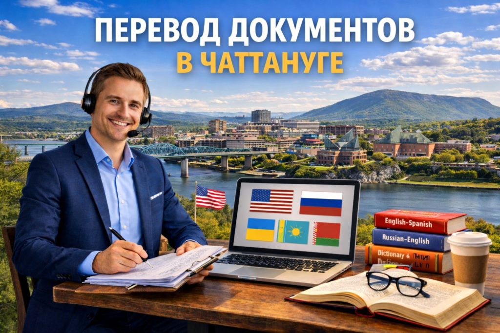 Перевод документов в Чаттануга Теннесси (Chattanooga Tennessee), Сертифицированный перевод для USCIS