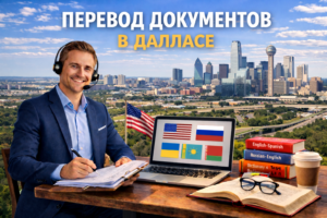 Перевод документов в Далласе Техас (Dallas Texas), Сертифицированный перевод для USCIS