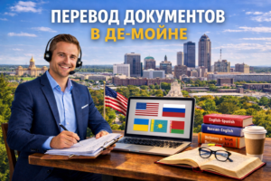 Перевод документов в Де-Мойне Айова (Des Moines Iowa), Сертифицированный перевод для USCIS