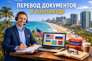 Перевод документов в Холливуде Флорида (Hollywood Florida), Сертифицированный перевод для USCIS