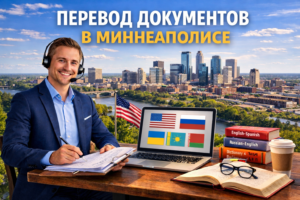 Перевод документов в Миннеаполисе Миннесота (Minneapolis Minnesota) Сертифицированный перевод для USCIS