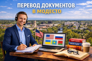 Перевод документов в Модесто Калифорния (Modesto California), Сертифицированный перевод для USCIS