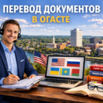 Перевод документов в Огаста Джорджия (Augusta Georgia), Сертифицированный перевод для USCIS