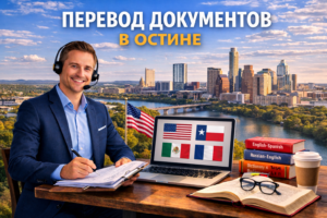 Перевод документов в Остине Техас (Austin Texas), Сертифицированный перевод для USCIS