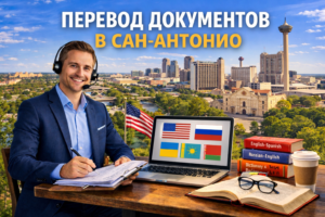 Перевод документов в Сан-Антонио Техас (San Antonio Texas), Сертифицированный перевод для USCIS