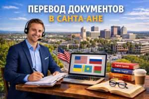 Перевод документов в Санта-Ана Калифорния (Santa Ana California), Сертифицированный перевод для USCIS