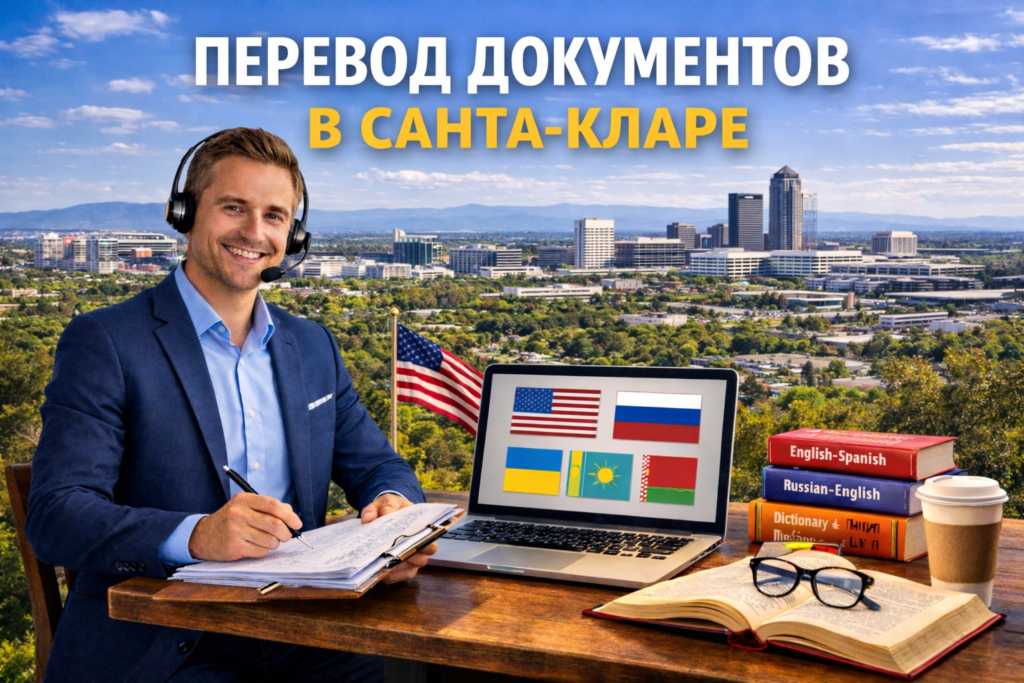 Перевод документов в Санта-Клара Калифорния (Santa Clara California), Сертифицированный перевод для USCIS