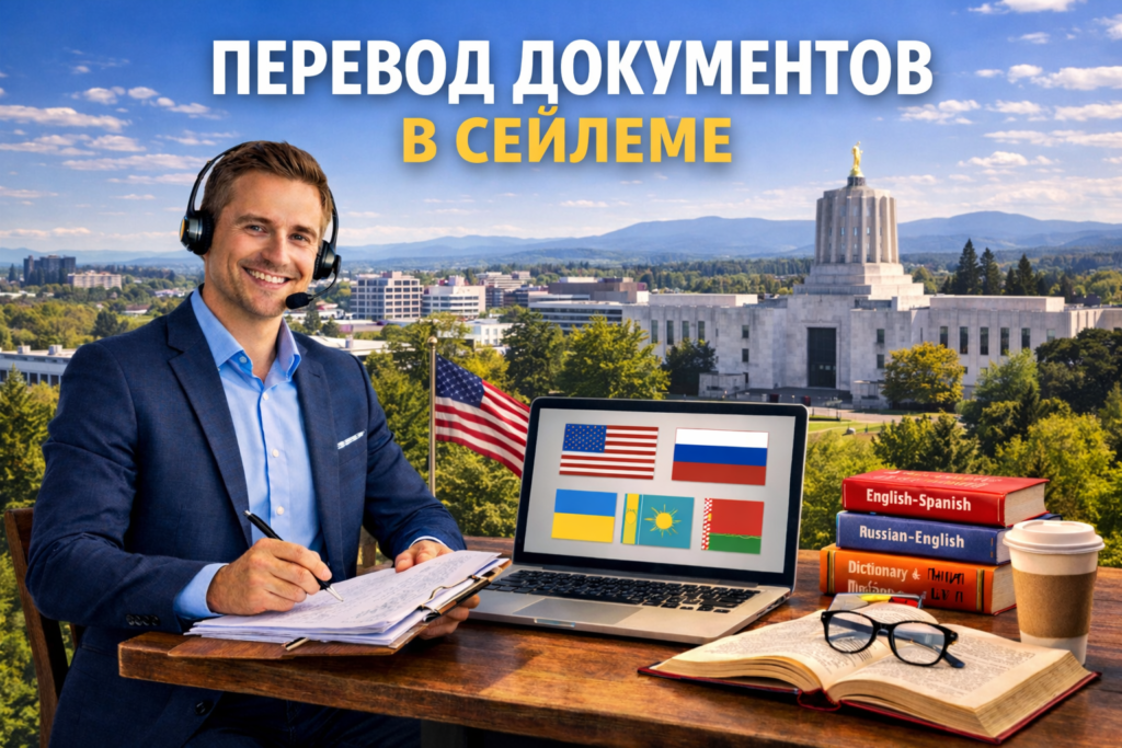 Перевод документов в Сейлеме Орегон (Salem Oregon), Сертифицированный перевод для USCIS