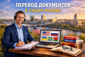 Перевод документов в Сидар-Рапидс Айова (Cedar Rapids Iowa), Сертифицированный перевод для USCIS