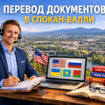Перевод документов в Спокан-Валли Вашингтон (Spokane Valley Washington), Сертифицированный перевод для USCIS