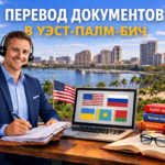 Перевод документов в Уэст-Палм-Бич Флорида (West Рalm Beach Florida), Сертифицированный перевод для USCIS
