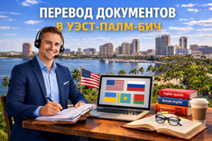 Перевод документов в Уэст-Палм-Бич Флорида (West Рalm Beach Florida), Сертифицированный перевод для USCIS
