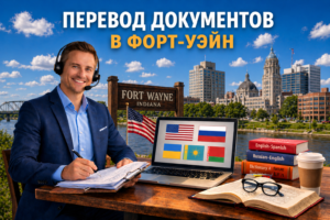 Перевод документов в Форт-Уэйне Индиана (Fort Wayne Indiana), Сертифицированный перевод для USCIS