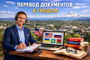 Перевод документов в Грешеме Орегон (Gresham Oregon), Сертифицированный перевод для USCIS
