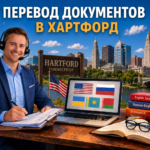 Перевод документов в Хартфорд Коннектикут (Hartford Connecticut), Сертифицированный перевод для USCIS