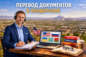 Перевод документов в Хендерсоне Невада (Henderson Nevada), Сертифицированный перевод для USCIS