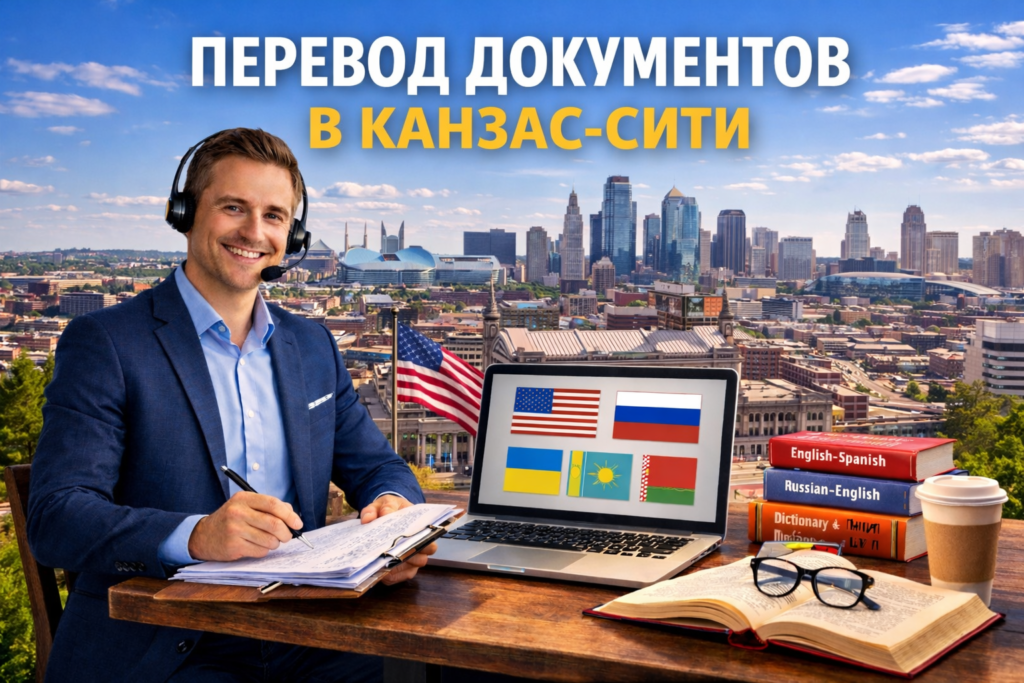 Перевод документов в Канзас-Сити Миссури (Kansas City Missouri), Сертифицированный перевод для USCIS