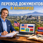 Перевод документов в Конкорде Северная Каролина (Concord North Carolina), Сертифицированный перевод для USCIS