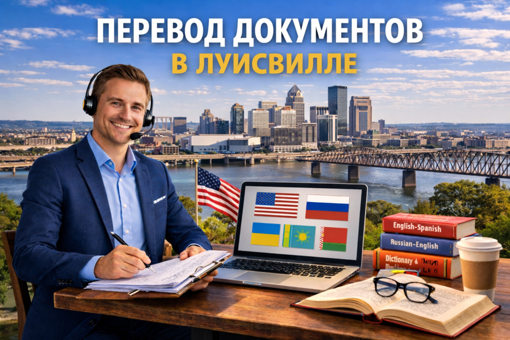 Перевод документов в Луисвилле Кентукки (Louisville Kentucky),
Сертифицированный перевод для USCIS