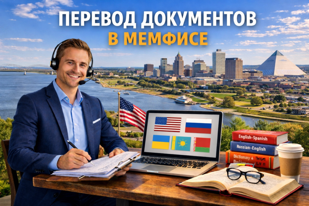 Перевод документов в Мемфисе Теннесси (Memphis Tennessee), Сертифицированный перевод для USCIS