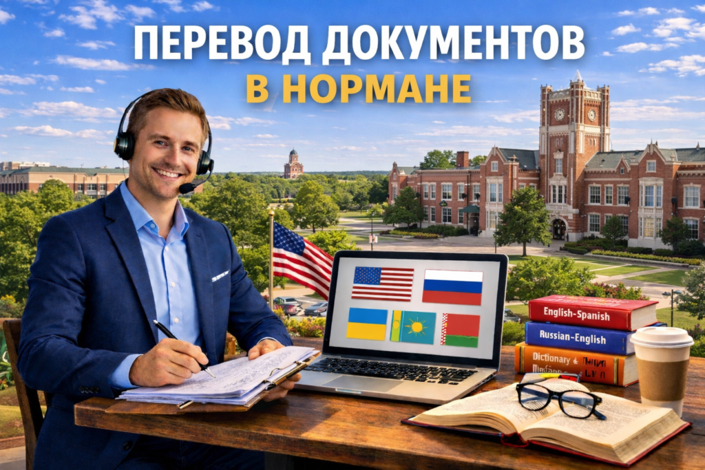 Перевод документов в Нормане Оклахома (Norman Oklahoma), Сертифицированный перевод для USCIS