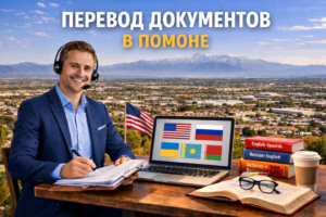 Перевод документов в Помоне Калифорния (Pomona California), Сертифицированный перевод для USCIS