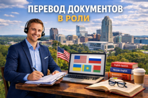 Перевод документов в Роли Северная Каролина (Raleigh North Carolina), Сертифицированный перевод для USCIS