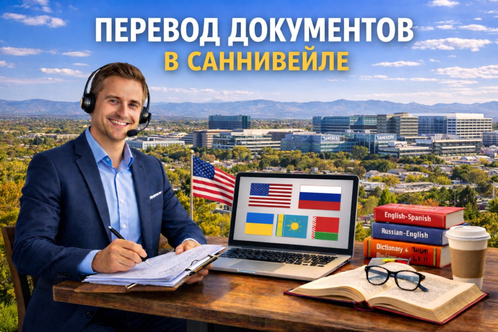 Перевод документов в Саннивейл Калифорния (Sunnyvale California), Сертифицированный перевод для USCIS