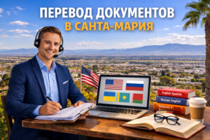 Перевод документов в Санта-Мария Калифорния (Santa Maria California), Сертифицированный перевод для USCIS