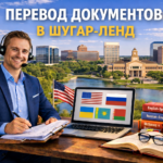 Перевод документов в Шугар-Ленд Техас (Sugar Land Texas), Сертифицированный перевод для USCIS