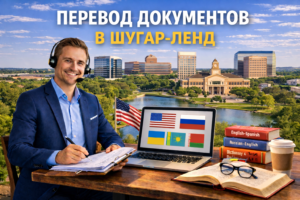 Перевод документов в Шугар-Ленд Техас (Sugar Land Texas), Сертифицированный перевод для USCIS