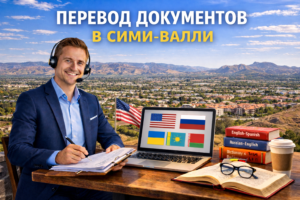 Перевод документов в Сими-Валли Калифорния (Simi Valley California), Сертифицированный перевод для USCIS