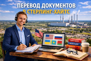 Перевод документов в Стерлинг-Хайтс Мичиган (Sterling Heights Michigan), Сертифицированный перевод для USCIS