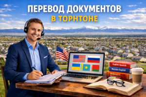 Перевод документов в Торнтон Колорадо (Thornton Colorado), Сертифицированный перевод для USCIS