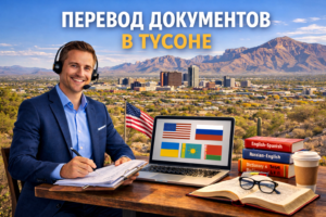 Перевод документов в Тусон Аризона (Tucson Arizona), Сертифицированный перевод для USCIS