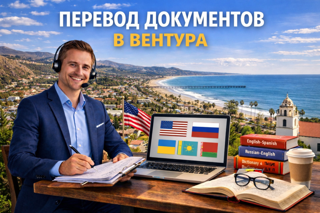 Перевод документов в Вентуре Калифорния (Ventura California), Сертифицированный перевод для USCIS