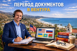 Перевод документов в Вентуре Калифорния (Ventura California), Сертифицированный перевод для USCIS